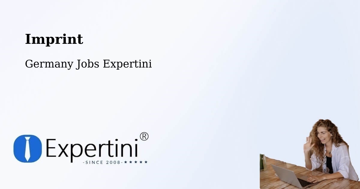 Imprint – Unterhaching - Germany Jobs Expertini